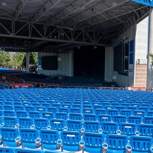 Truliant Amphitheater - Section Ga Deck 4 Seat View