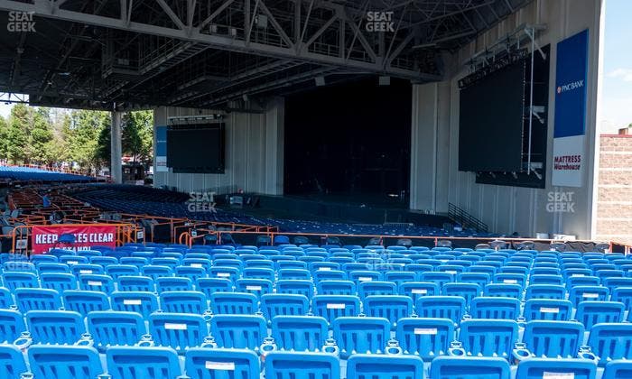 Truliant Amphitheater - Section Pavilion 4 Seat View