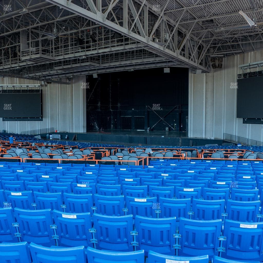 Truliant Amphitheater - Section Pavilion 5 Seat View