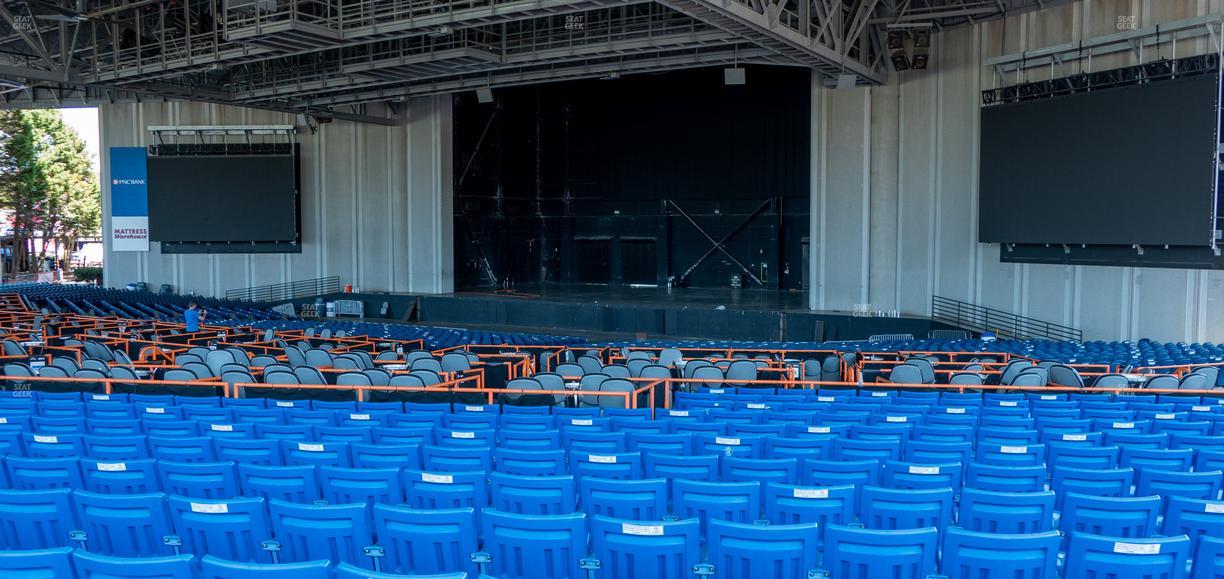 Truliant Amphitheater - Section Pavilion 5 Seat View