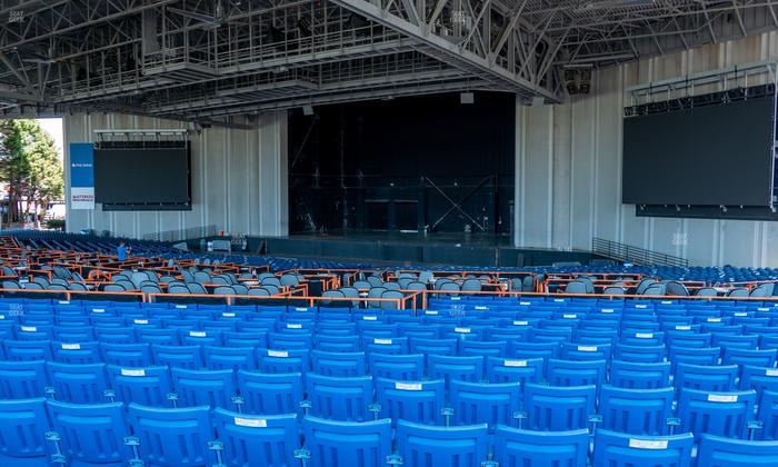 Truliant Amphitheater - Section Pavilion 5 Seat View
