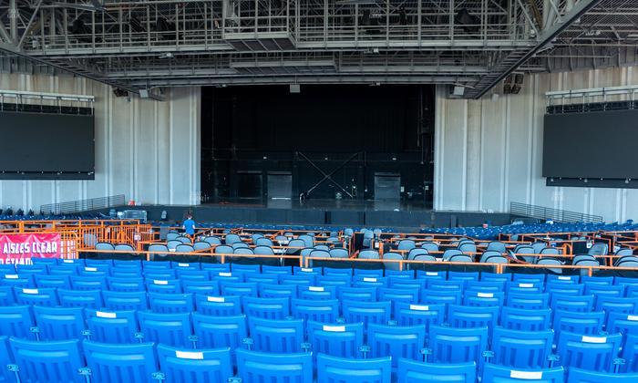 Truliant Amphitheater - Section Pavilion 6 Seat View