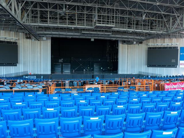 Truliant Amphitheater - Section Pavilion 7 Seat View