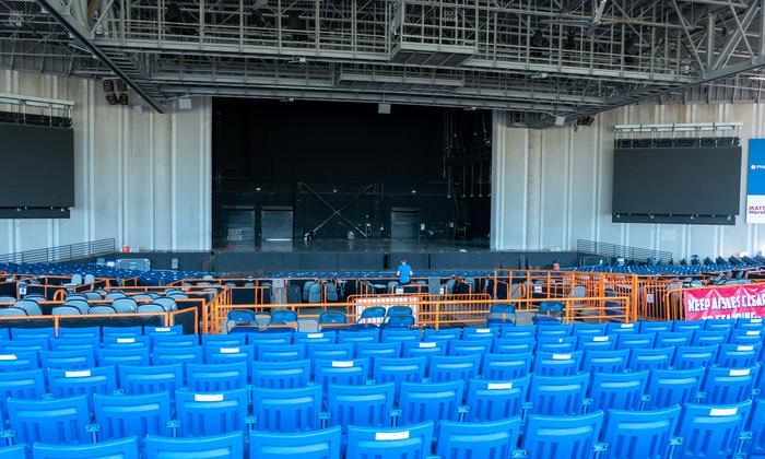 Truliant Amphitheater - Section Pavilion 7 Seat View