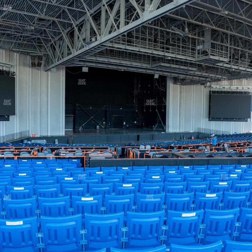 Truliant Amphitheater - Section Pavilion 8 Seat View