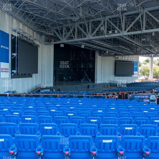Truliant Amphitheater - Section Pavilion 9 Seat View