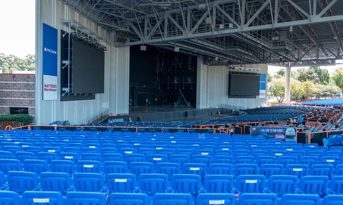 Truliant Amphitheater - Section Pavilion 9 Seat View