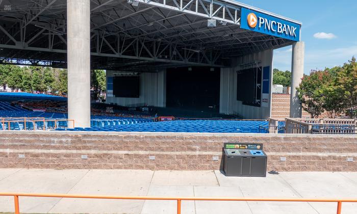 Truliant Amphitheater - Section Terrace 10 Seat View