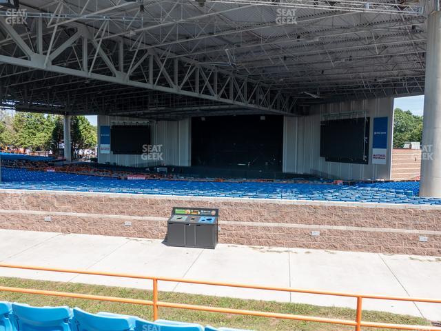 Truliant Amphitheater - Section Terrace 11 Seat View