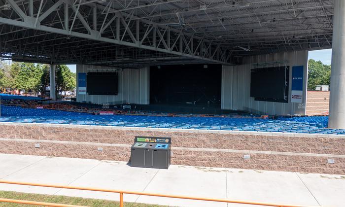 Truliant Amphitheater - Section Terrace 11 Seat View