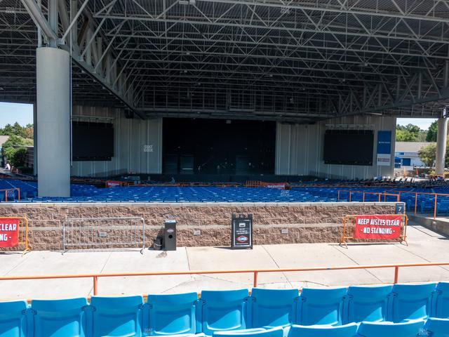 Truliant Amphitheater - Section Terrace 13 Seat View