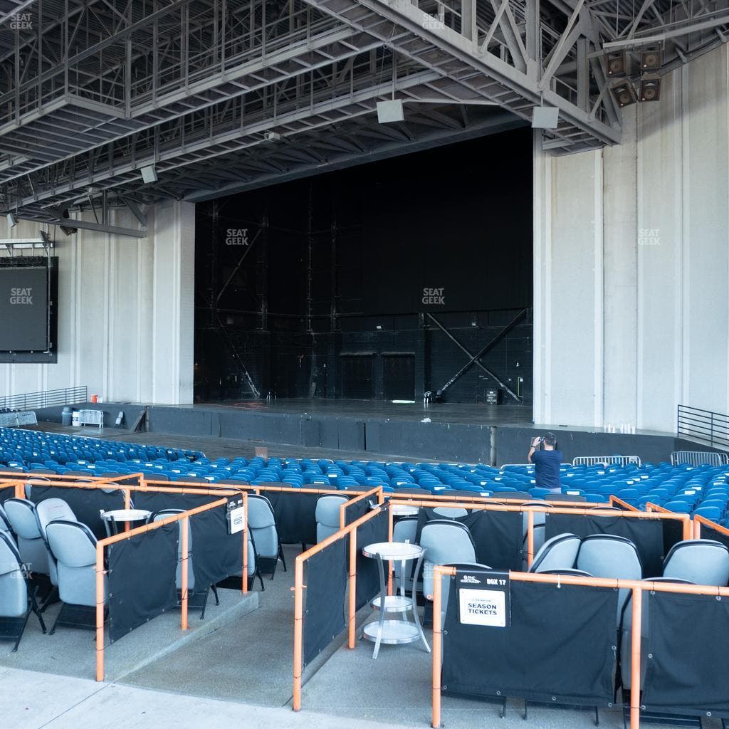 Truliant Amphitheater - Section Vip Box 33 Seat View