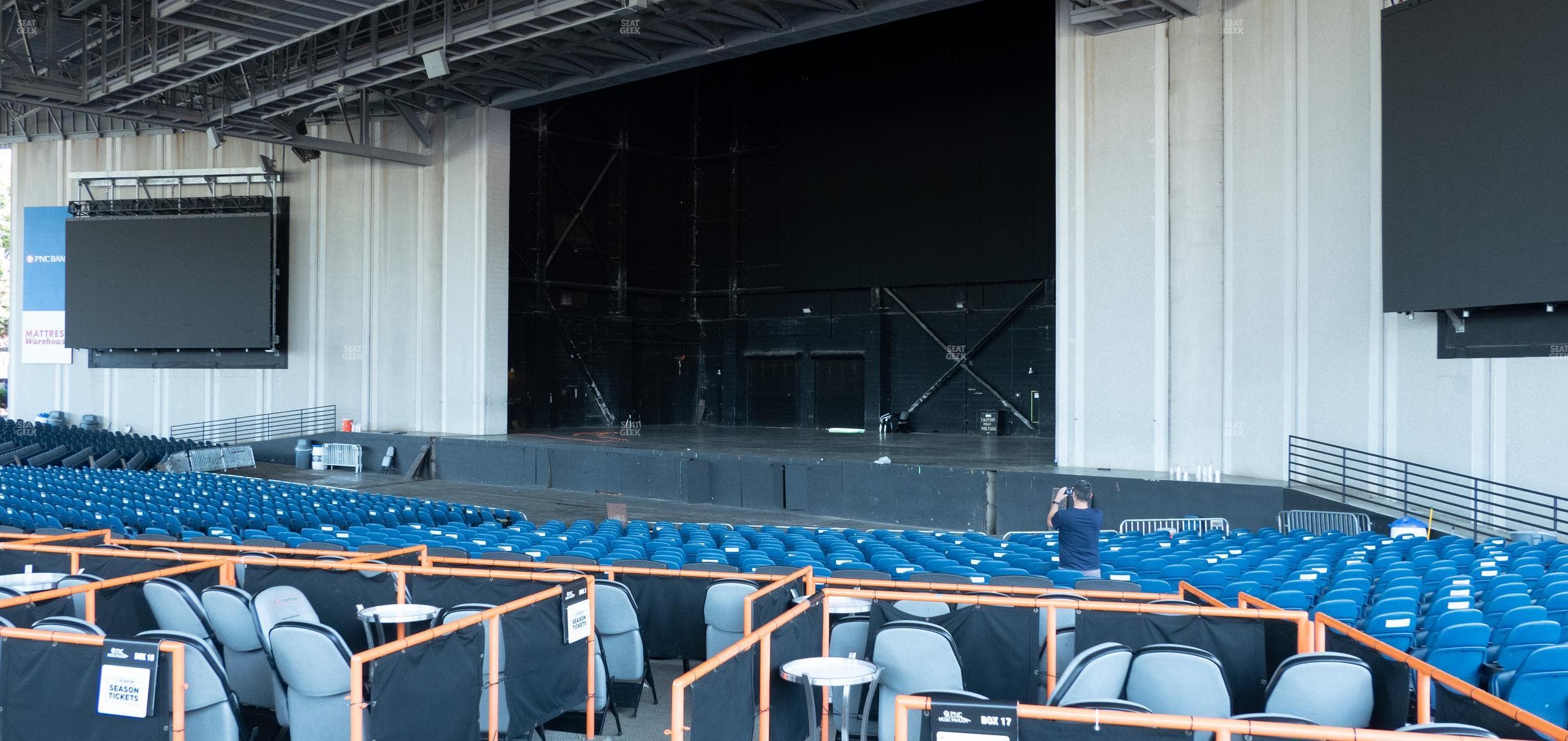 Truliant Amphitheater - Section Vip Box 33 Seat View