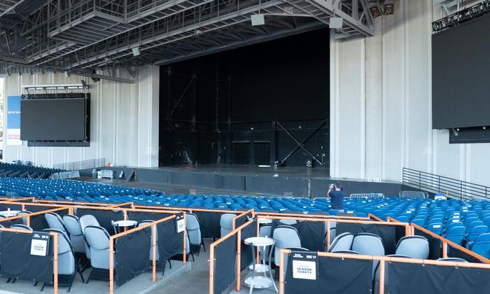 Truliant Amphitheater - Section Vip Box 33 Seat View