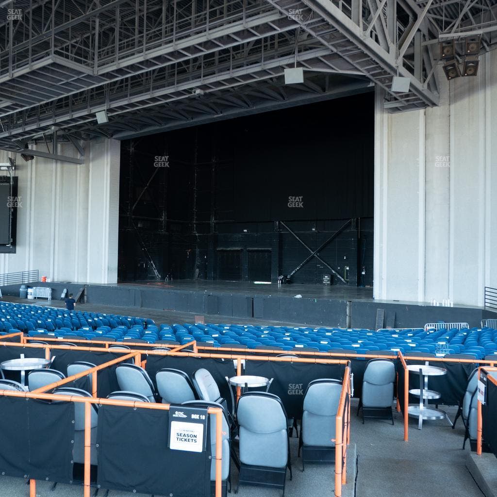 Truliant Amphitheater - Section Vip Box 34 Seat View
