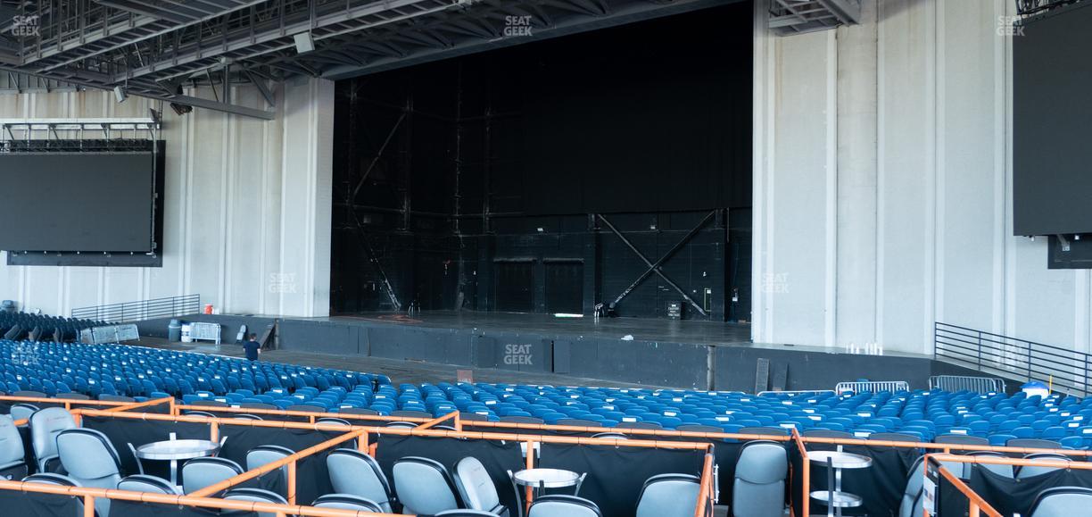 Truliant Amphitheater - Section Vip Box 34 Seat View