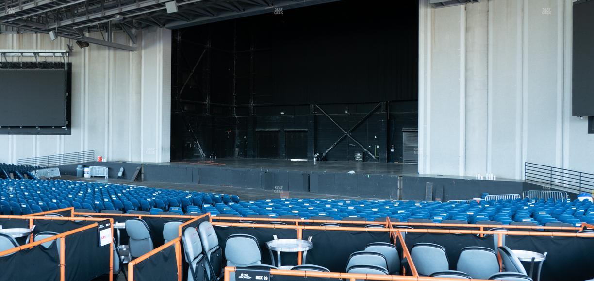 Truliant Amphitheater - Section Vip Box 35 Seat View