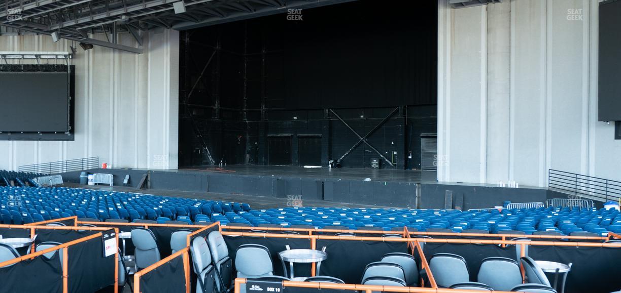 Truliant Amphitheater - Section Vip Box 35 Seat View