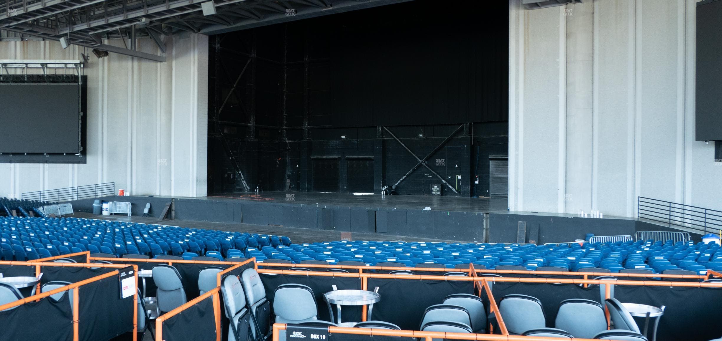 Truliant Amphitheater - Section Vip Box 35 Seat View