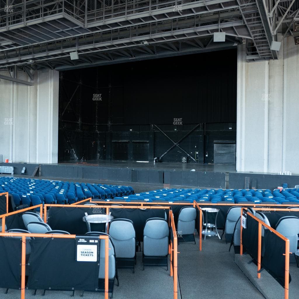 Truliant Amphitheater - Section Vip Box 36 Seat View