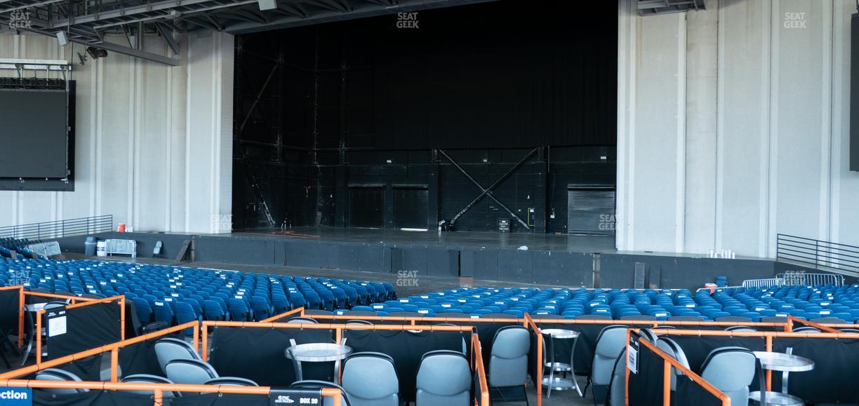 Truliant Amphitheater - Section Vip Box 36 Seat View