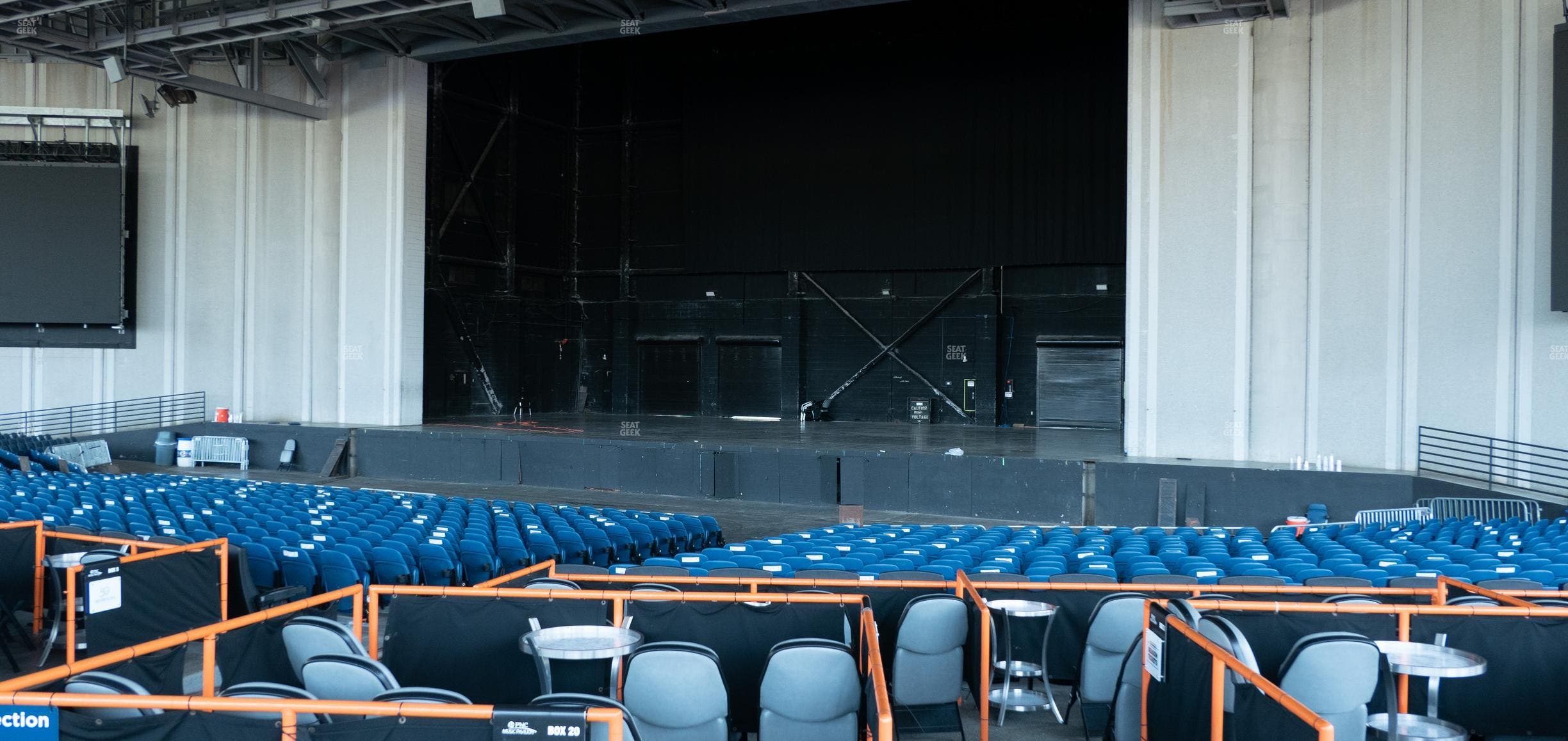 Truliant Amphitheater - Section Vip Box 36 Seat View