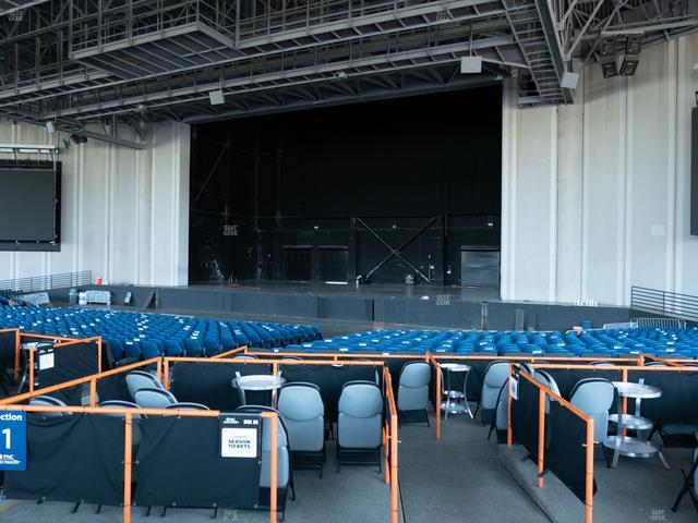Truliant Amphitheater - Section Vip Box 36 Seat View