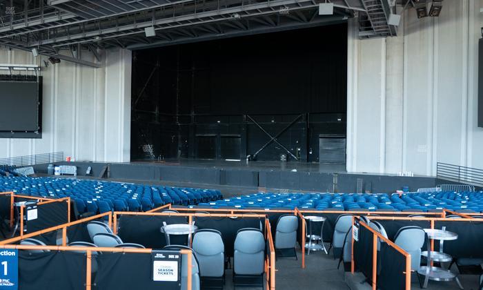 Truliant Amphitheater - Section Vip Box 36 Seat View