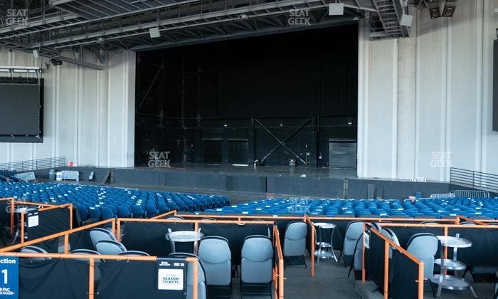 Truliant Amphitheater - Section Vip Box 36 Seat View