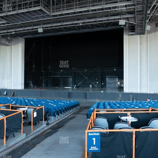 Truliant Amphitheater - Section Vip Box 37 Seat View
