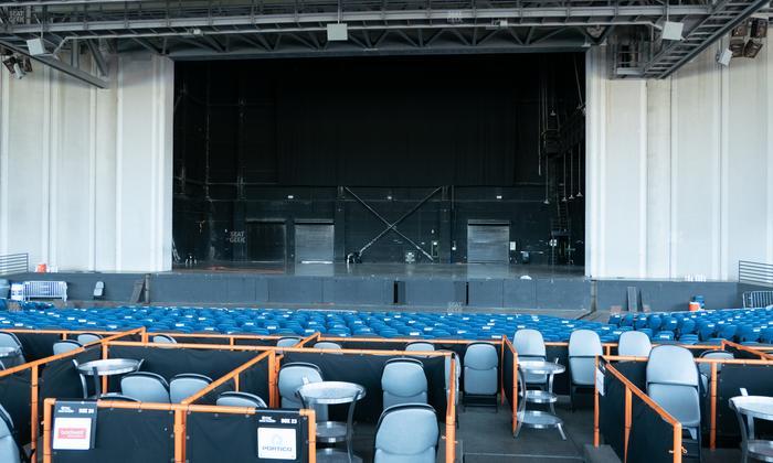 Truliant Amphitheater - Section Vip Box 40 Seat View