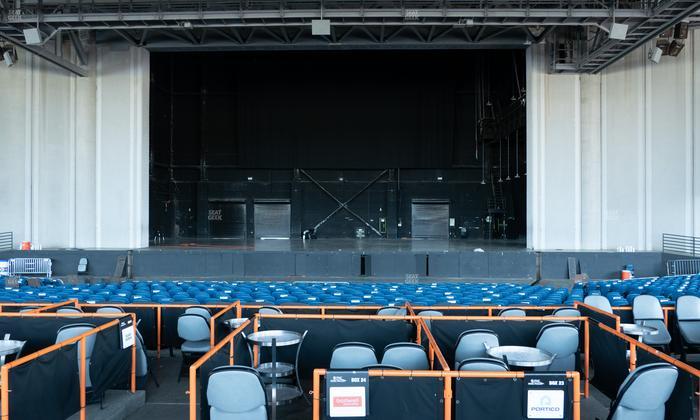 Truliant Amphitheater - Section Vip Box 41 Seat View