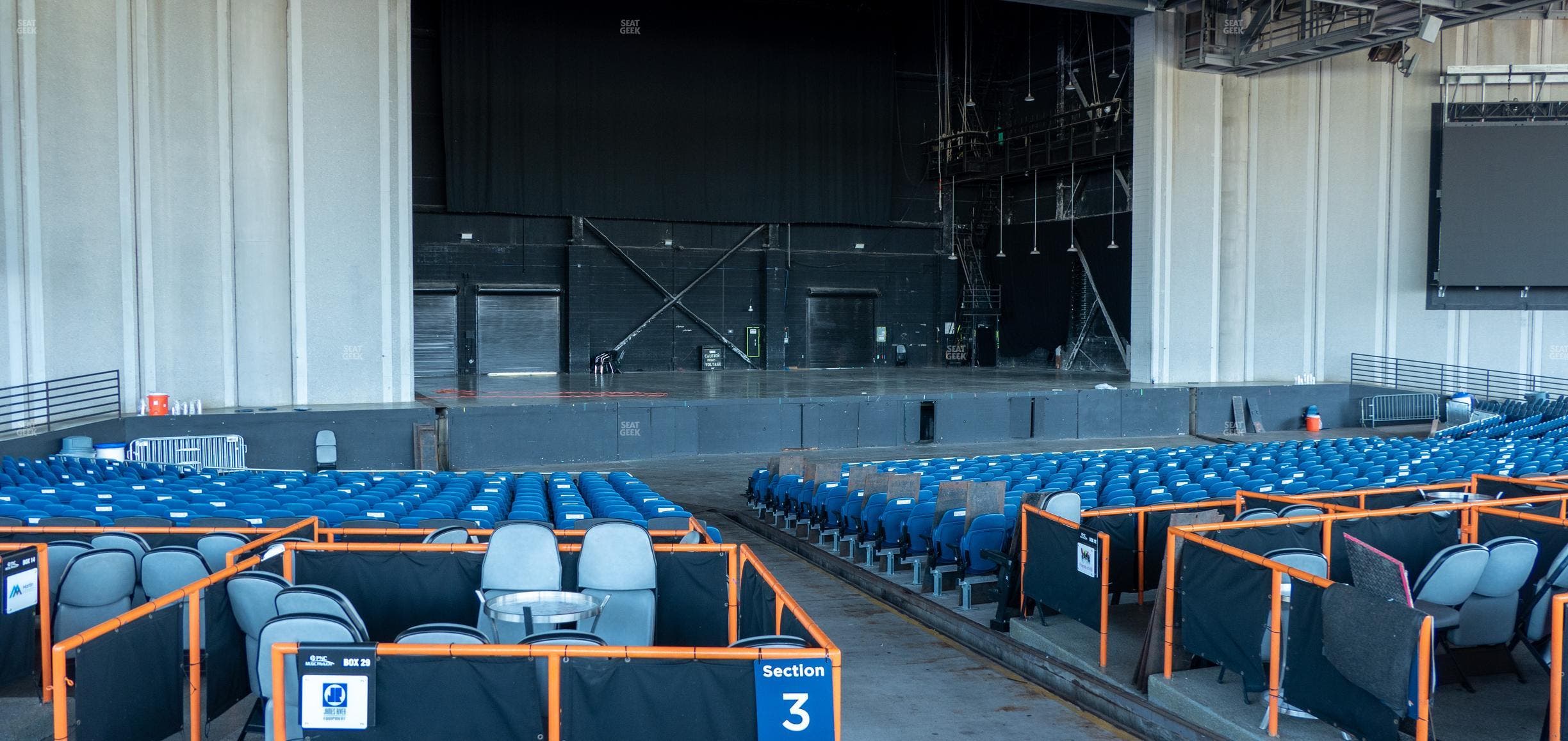 Truliant Amphitheater - Section Vip Box 43 Seat View