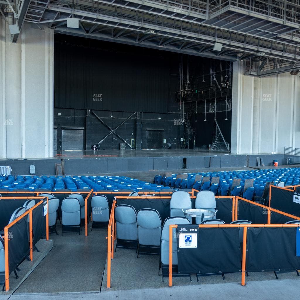 Truliant Amphitheater - Section Vip Box 44 Seat View