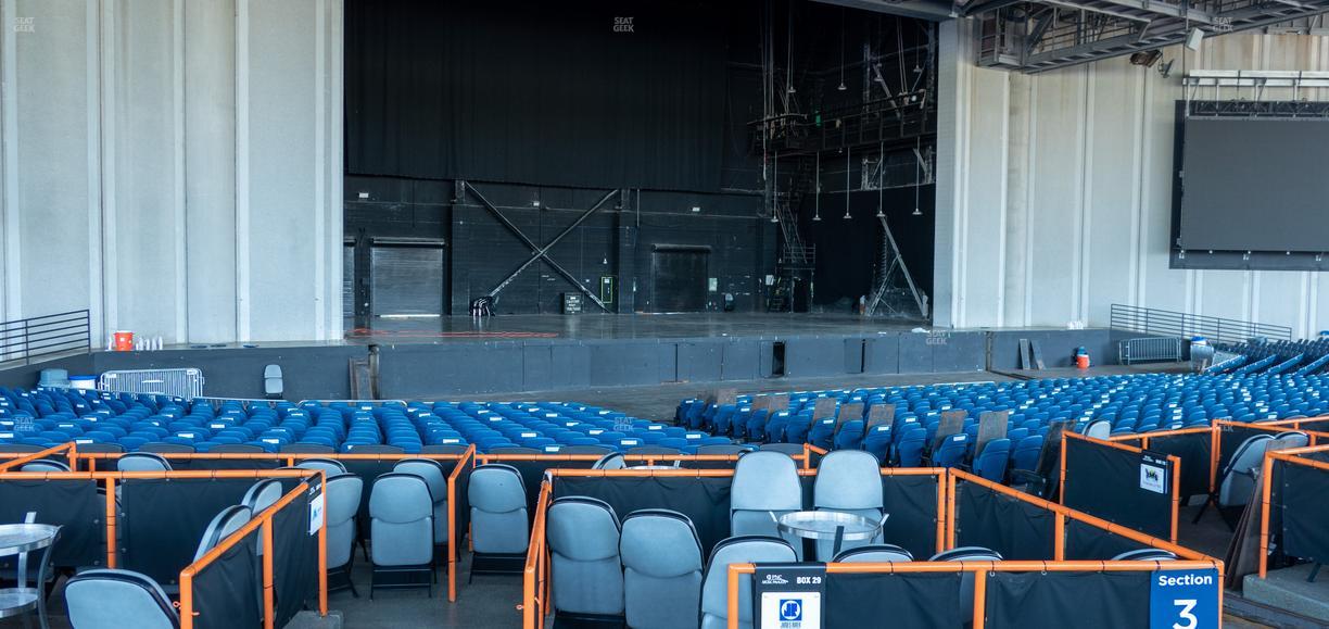 Truliant Amphitheater - Section Vip Box 44 Seat View