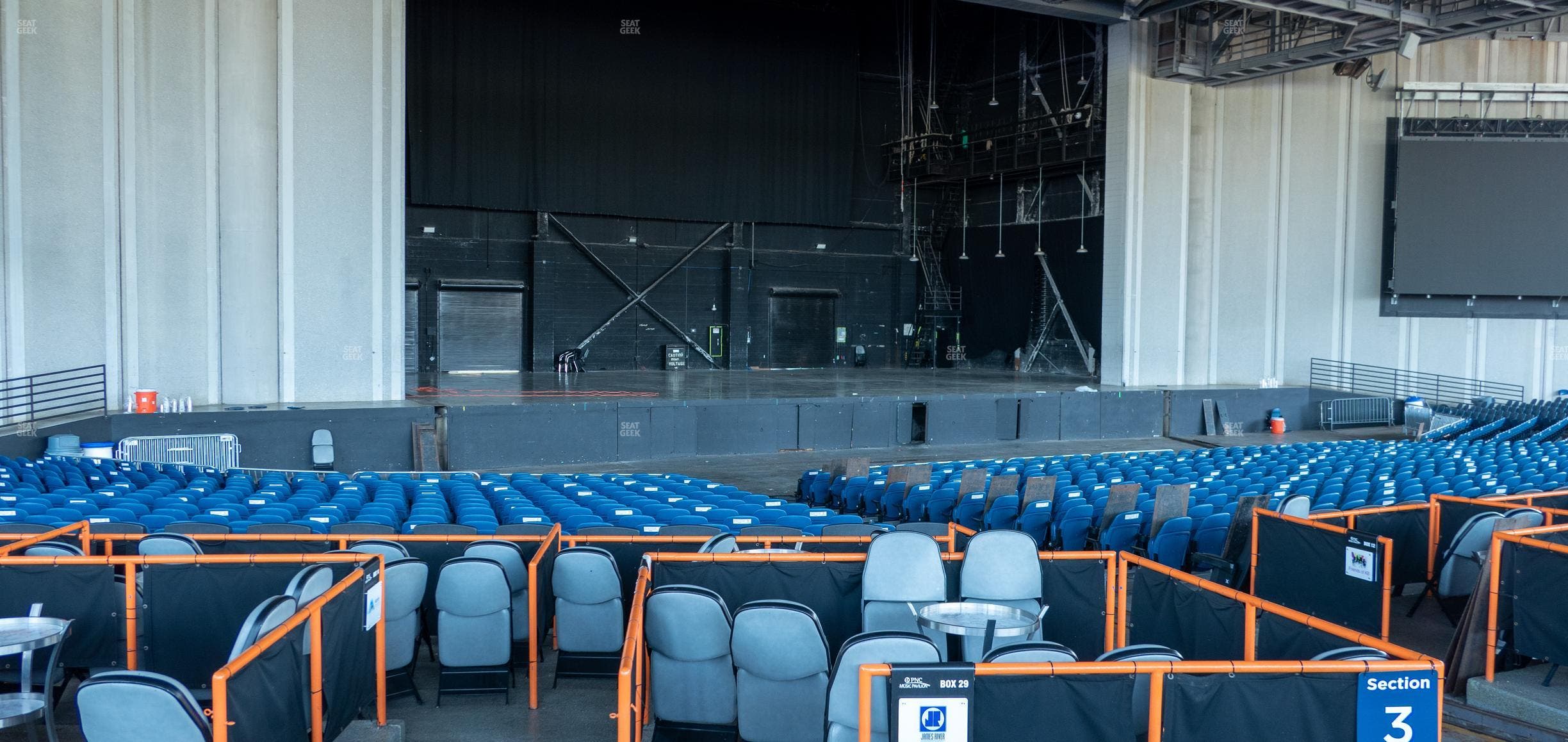 Truliant Amphitheater - Section Vip Box 44 Seat View