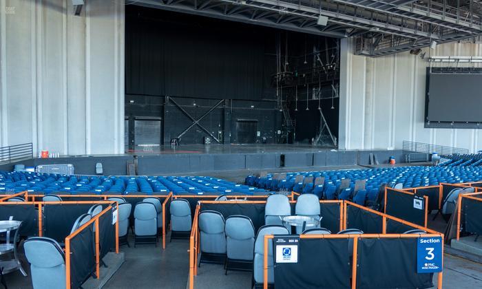 Truliant Amphitheater - Section Vip Box 44 Seat View