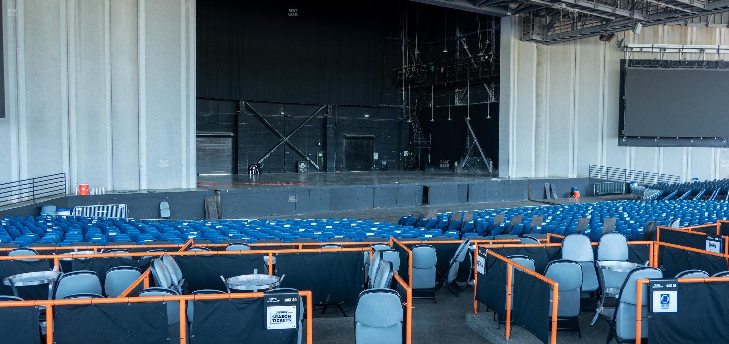 Truliant Amphitheater - Section Vip Box 45 Seat View