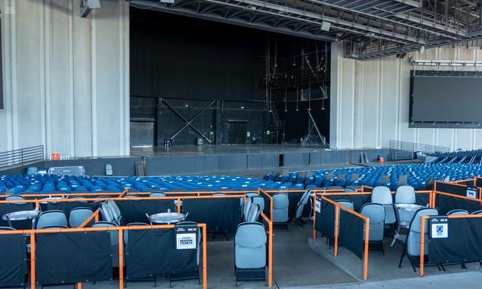 Truliant Amphitheater - Section Vip Box 45 Seat View