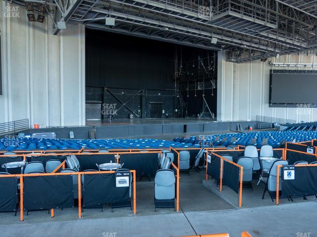 Truliant Amphitheater - Section Vip Box 45 Seat View