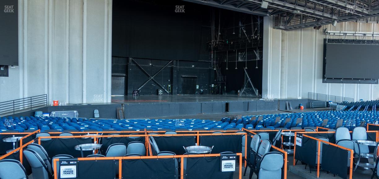 Truliant Amphitheater - Section Vip Box 46 Seat View