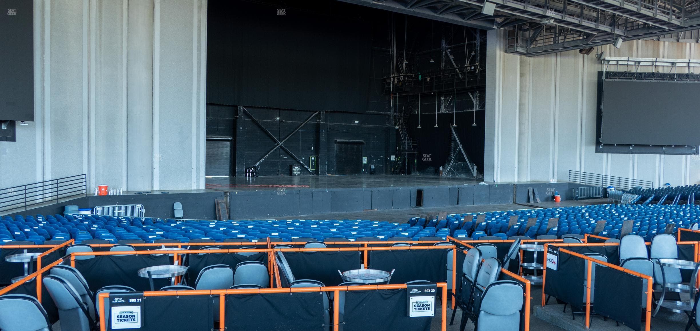 Truliant Amphitheater - Section Vip Box 46 Seat View