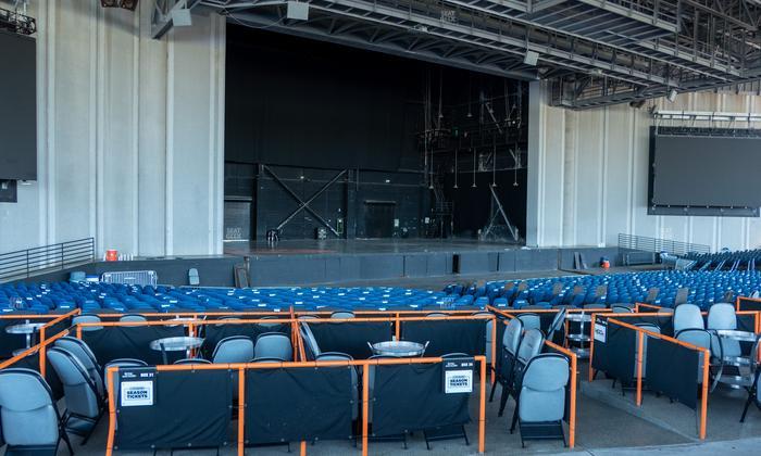 Truliant Amphitheater - Section Vip Box 46 Seat View