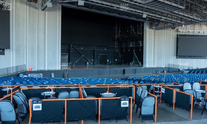 Truliant Amphitheater - Section Vip Box 46 Seat View