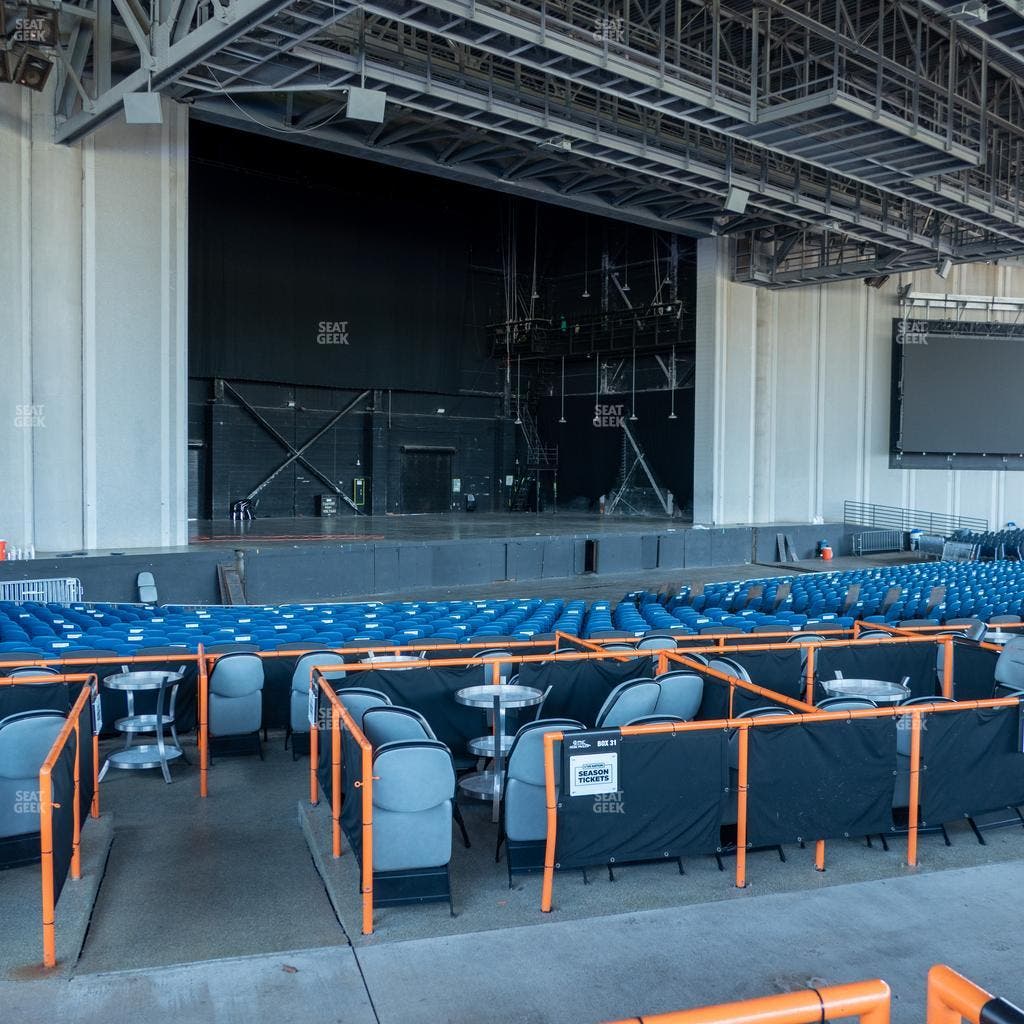 Truliant Amphitheater - Section Vip Box 47 Seat View
