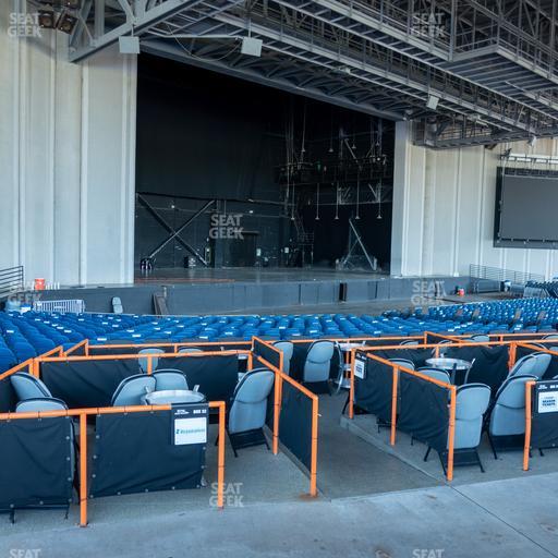 Truliant Amphitheater - Section Vip Box 48 Seat View