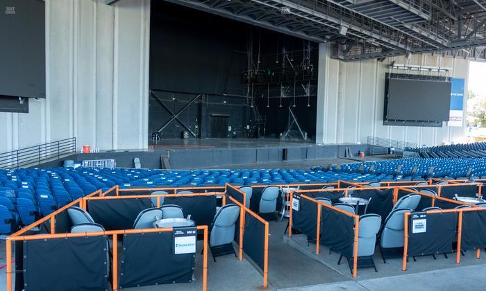 Truliant Amphitheater - Section Vip Box 48 Seat View