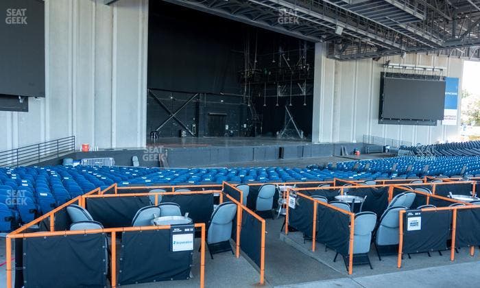 Truliant Amphitheater - Section Vip Box 48 Seat View