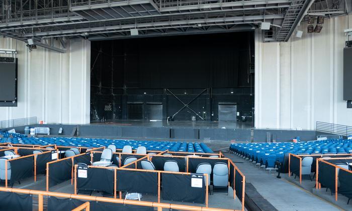 Truliant Amphitheater - Section Vip Box 54 Seat View