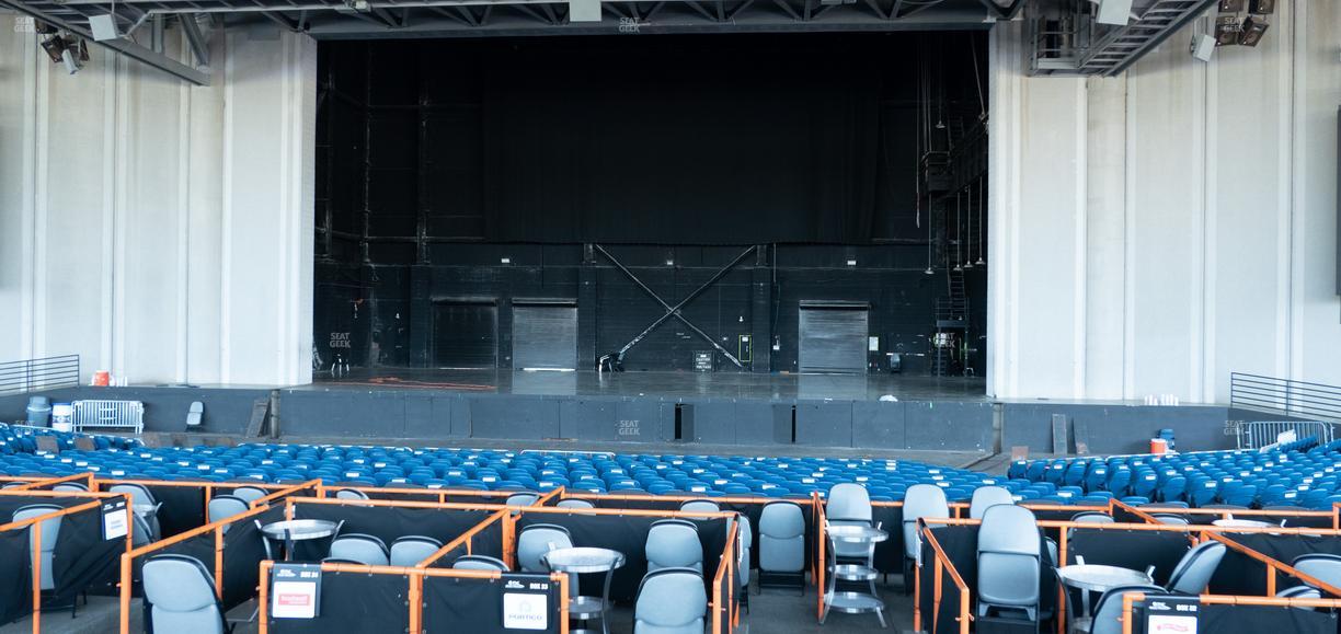 Truliant Amphitheater - Section Vip Box 56 Seat View